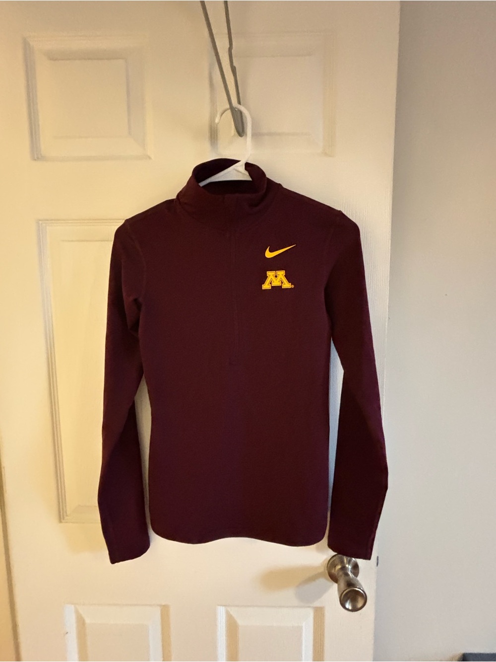 Minnesota Gophers Nike Maroon Quarter-Zip Pullover